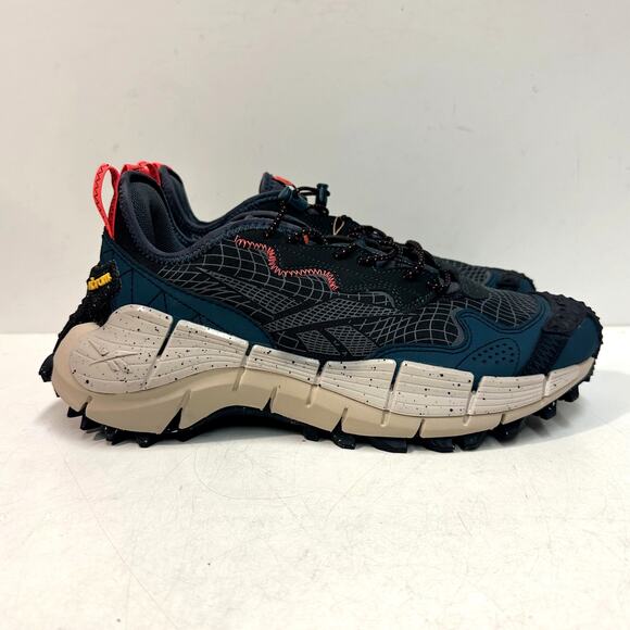 NWT Reebok Zig Kinetica II Edge Black Midnight Pine A$AP Nast Kendrick Lamar 8 D main image 5